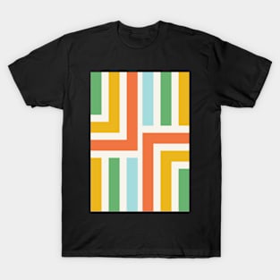 Colorful Rainbow Line T-Shirt